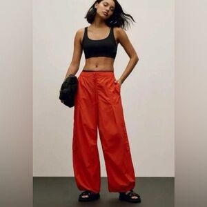 Anthropologie Daily Practice by Anthropologie Base Jump Parachute pants size L